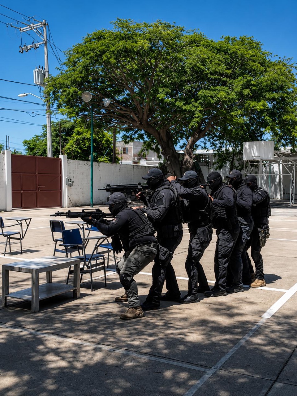 Entrenamiento táctico de entrada y formación - MAKA Defensa