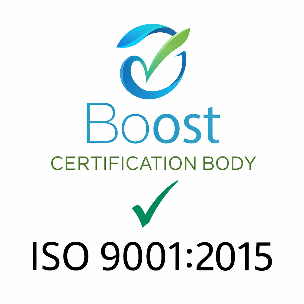 ISO 9001:2015 Boost Certification